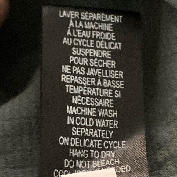 Le 31 Par Simons Overshirt Shacket Men L Green Long Sleeve Vision Organic Cotton - Picture 6 of 16